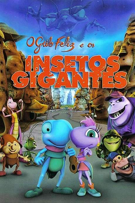 The Happy Cricket and the Giant Bugs